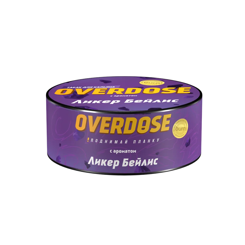 Табак для кальяна Overdose Baileys (Сливочный ликёр), 25 гр.
