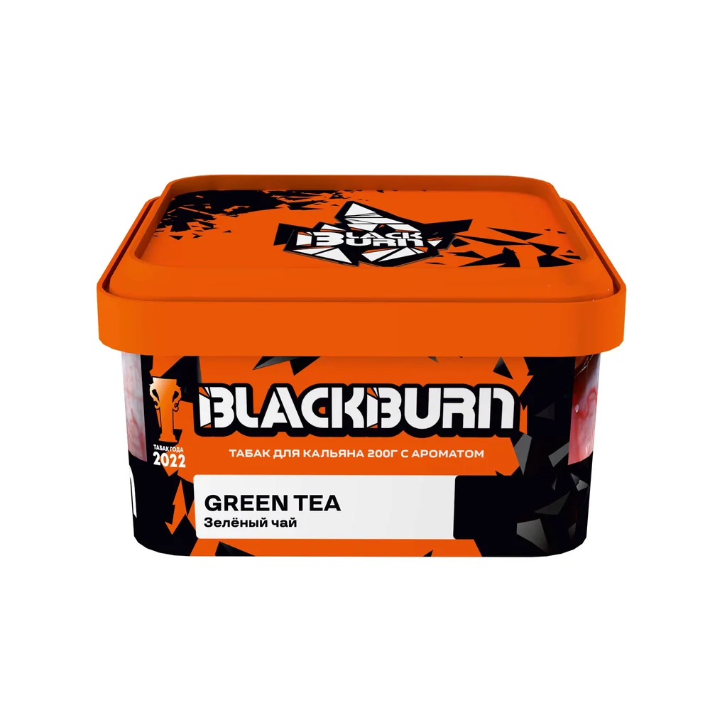 М Табак для кальяна BlackBurn Green Tea ( зеленый чай ), 200 гр.