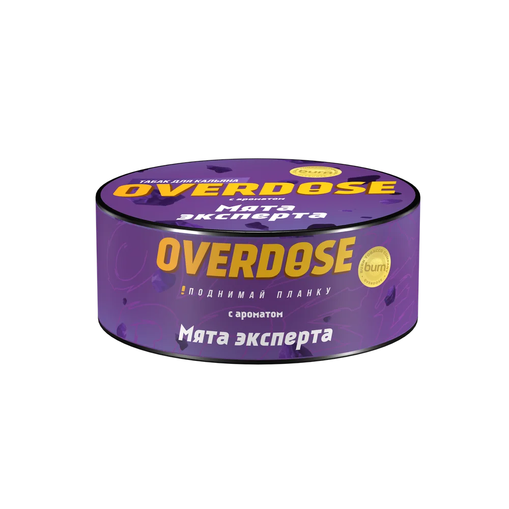 Табак для кальяна Overdose Expermint (Мята), 25 гр.